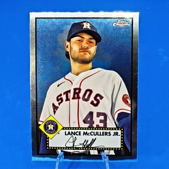 2021 Topps Chrome Platinum Anniversary - Lance McCullers Jr. #404 - Picture 3 of 4